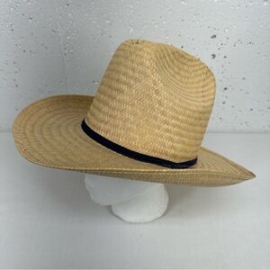 San Francisco Size 6 7/8 Made in Mexico Straw Cowboy Hat